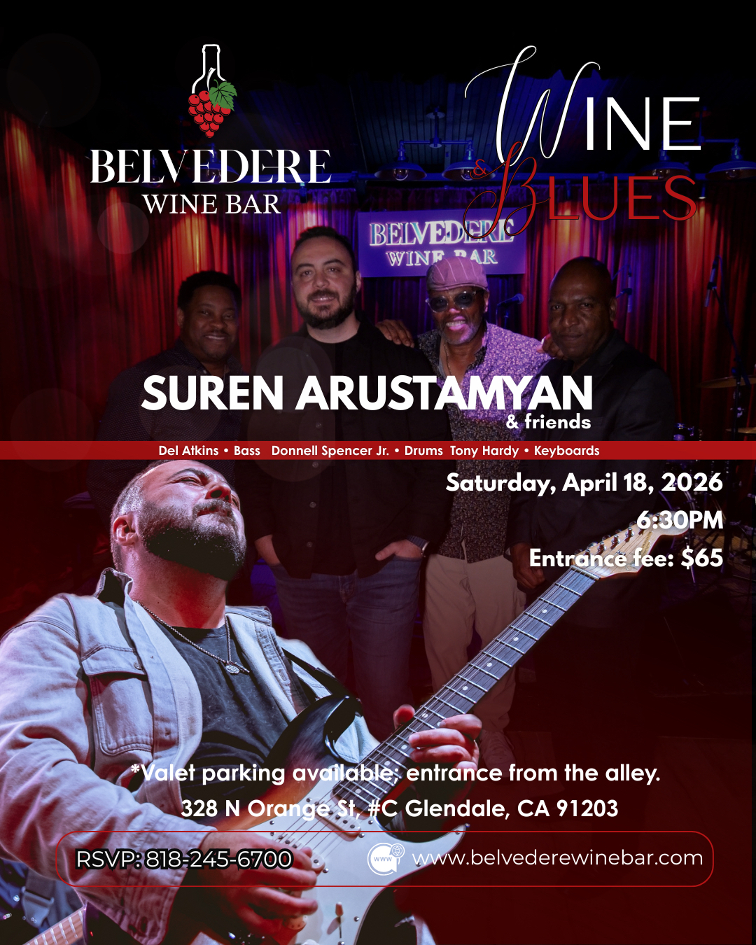Wine & Blues Suren Arustamyan & Friends
